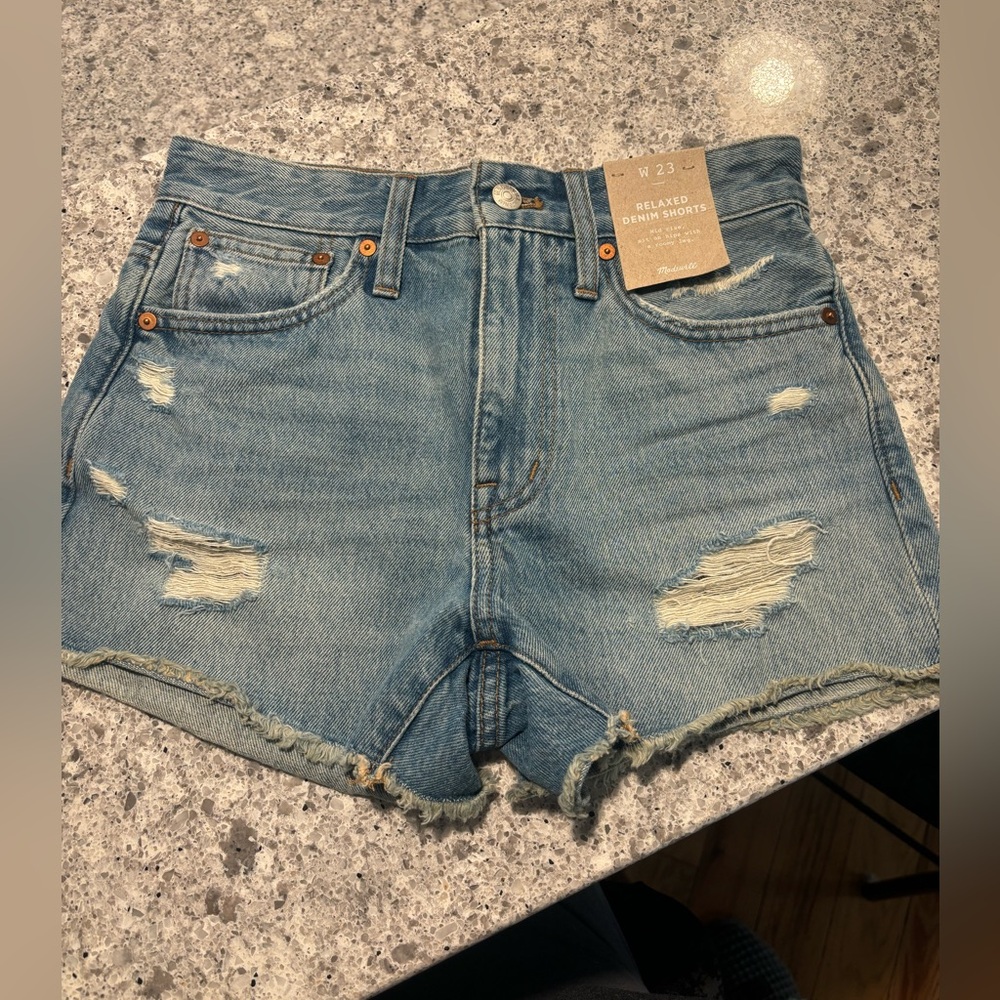 Madewell Jean shorts